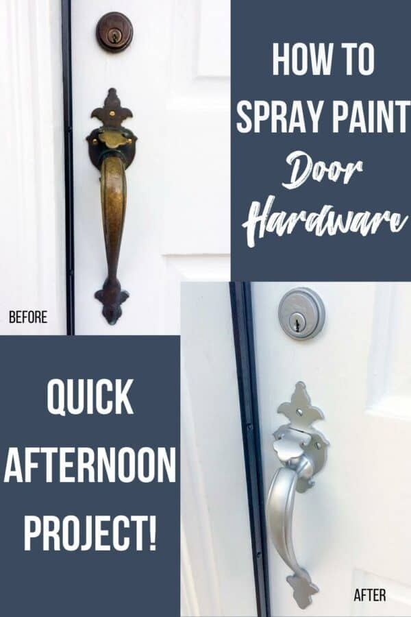 How to Spray Paint Door Knobs and Handles The Handyman's Daughter