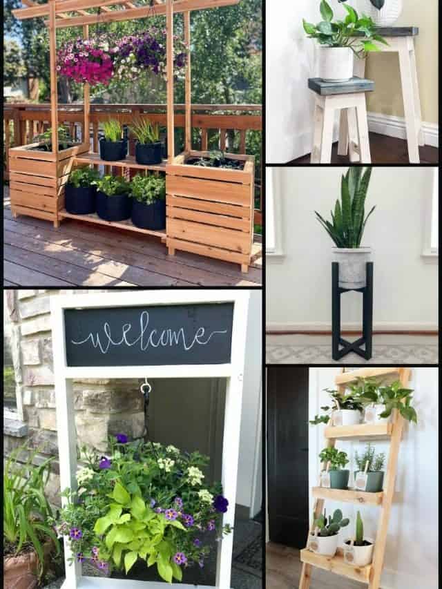 DIY PLANT STAND IDEAS YOU CAN MAKE