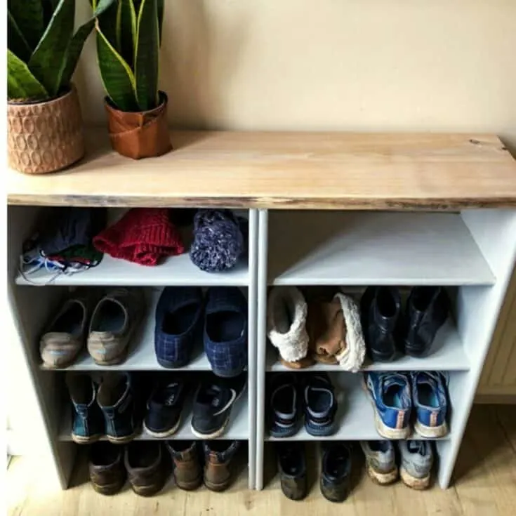 Image for Super Easy DIY Shoe Rack