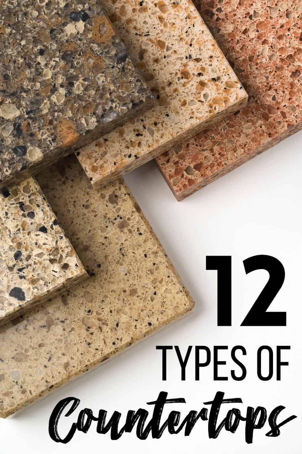 types of countertops