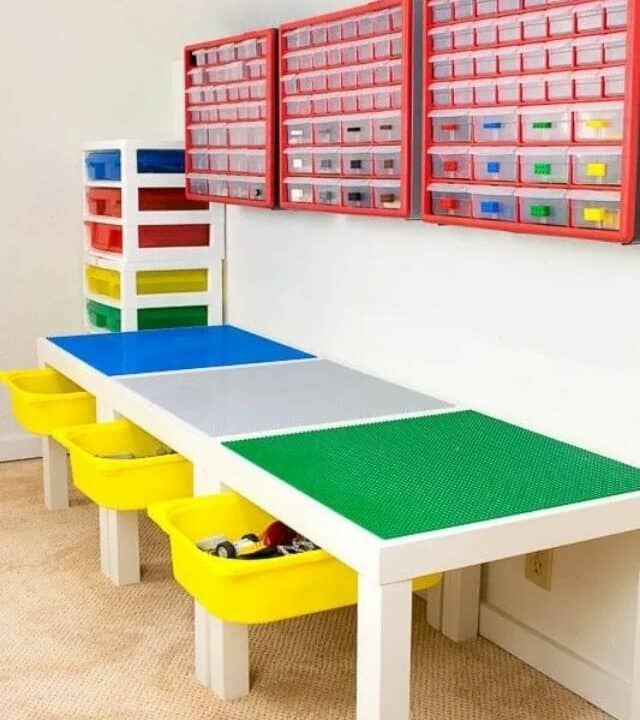 lego table with storage