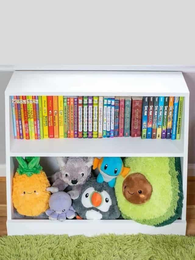 DIY KIDS BOOKSHELF AND TOY ORGANIZER The Handyman's Daughter