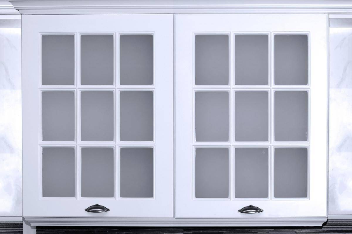 mullion cabinet doors with glass