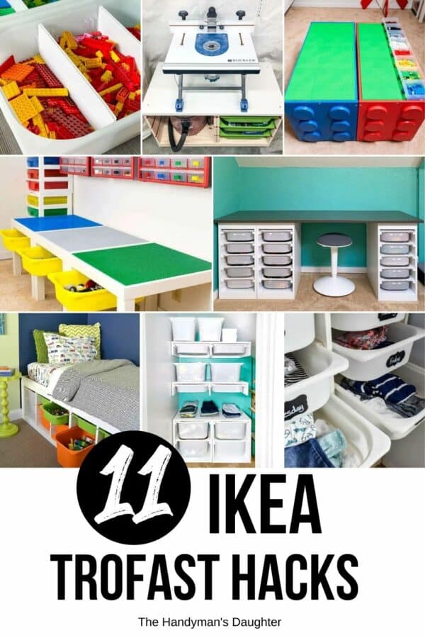11 Clever IKEA Trofast Hacks to Get Organized The Handyman's Daughter