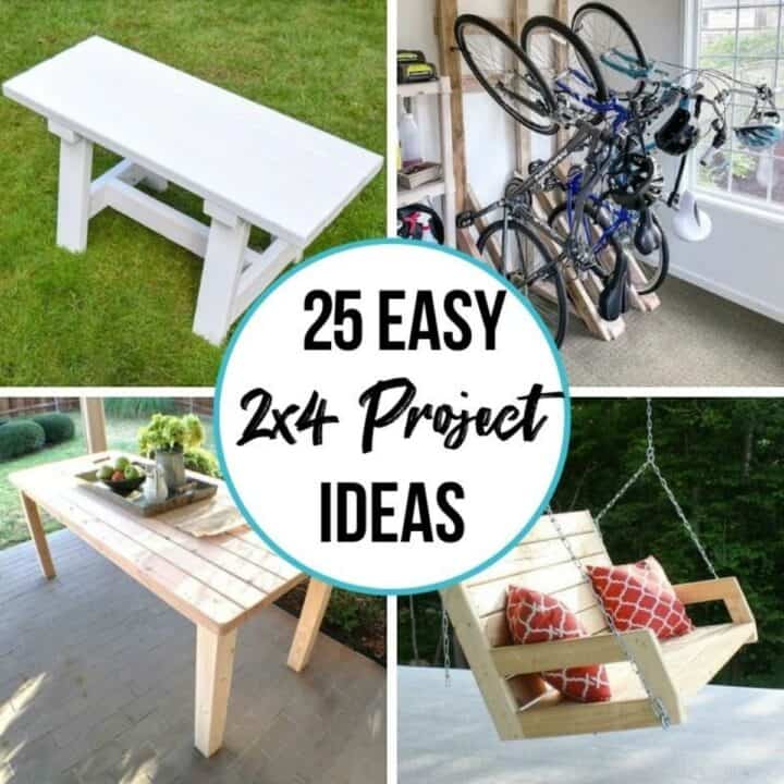 2x4 project ideas collage