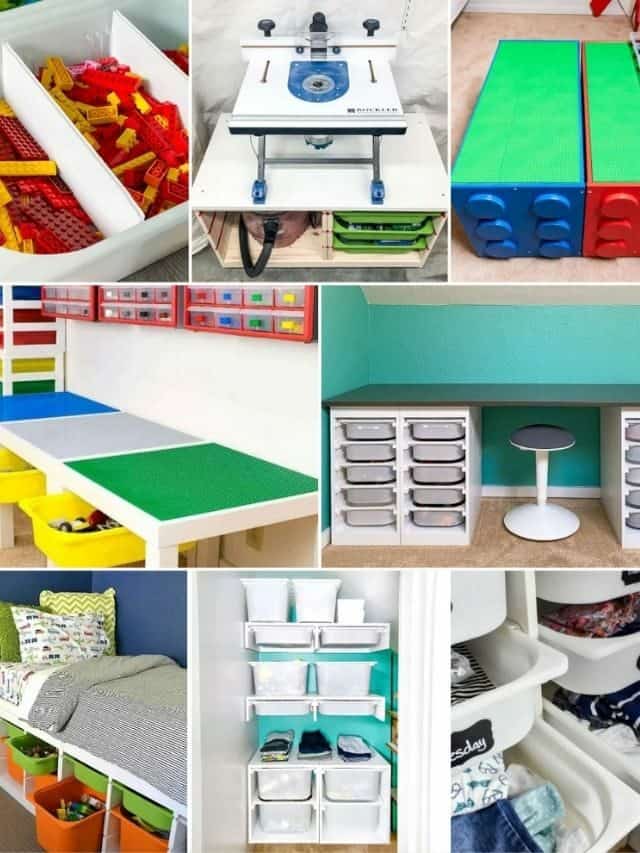 CLEVER IKEA TROFAST HACKS FOR STORAGE
