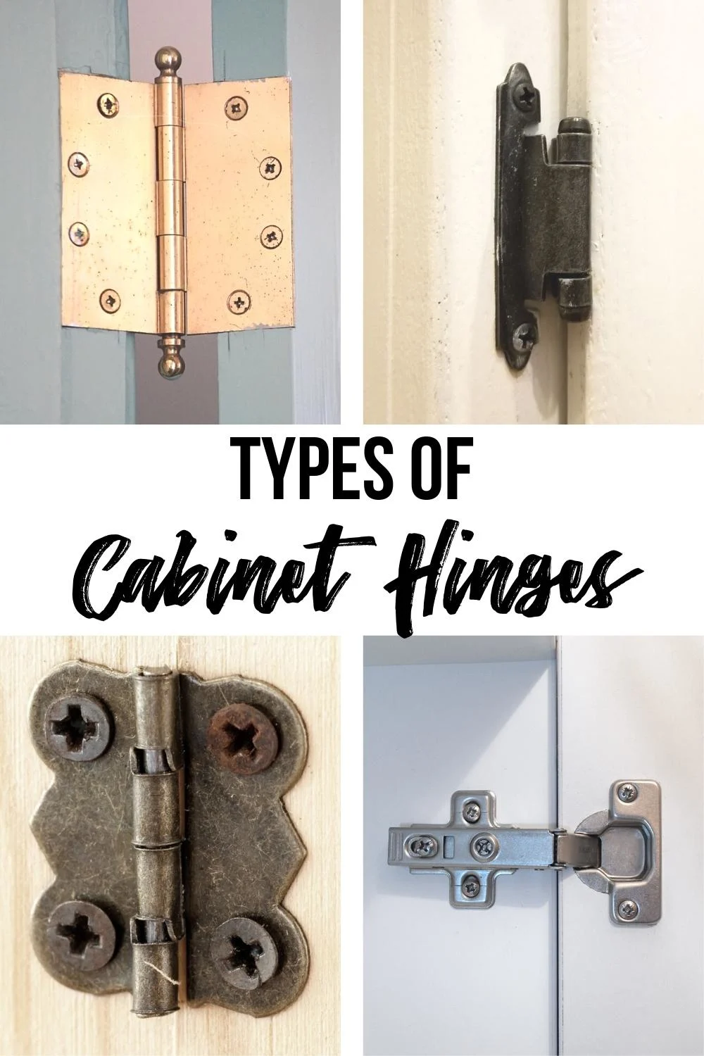 Beginner S Guide To Cabinet Hinge Types