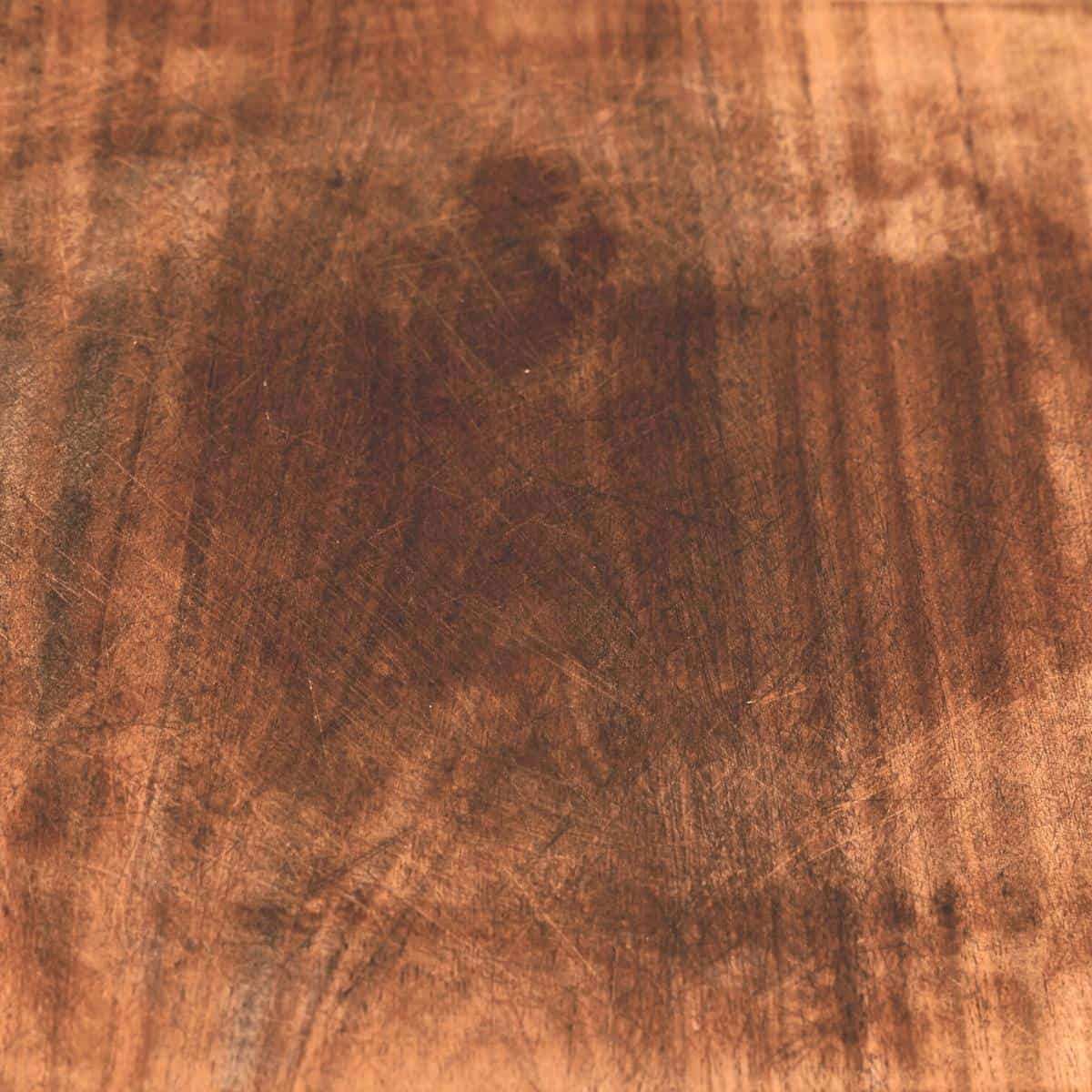 discolored wood