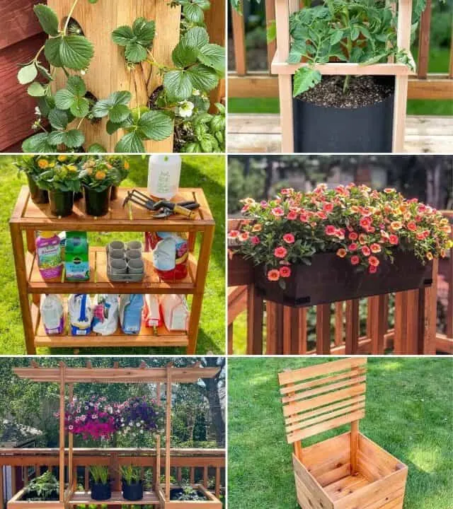 outdoor planter ideas web story poster image