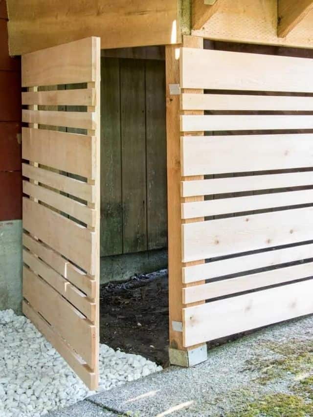 DIY STORAGE FOR UNDER YOUR DECK The Handyman's Daughter