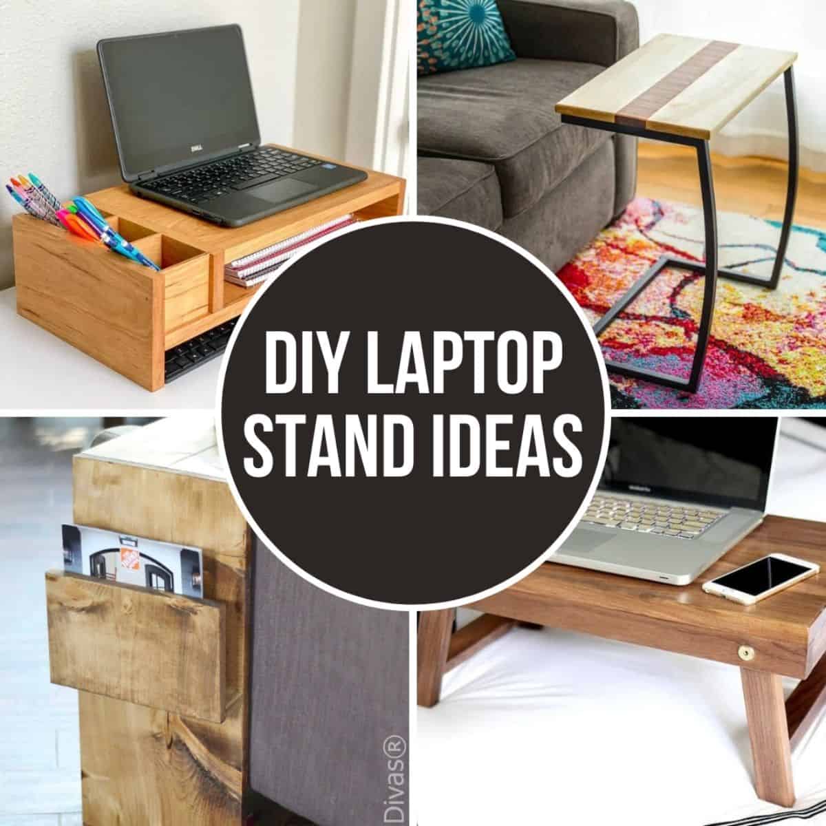 9 DIY Laptop Stands to Make Working at Home Easier