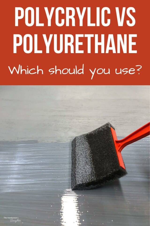 Polycrylic vs Polyurethane Which Should I Choose? The Handyman's