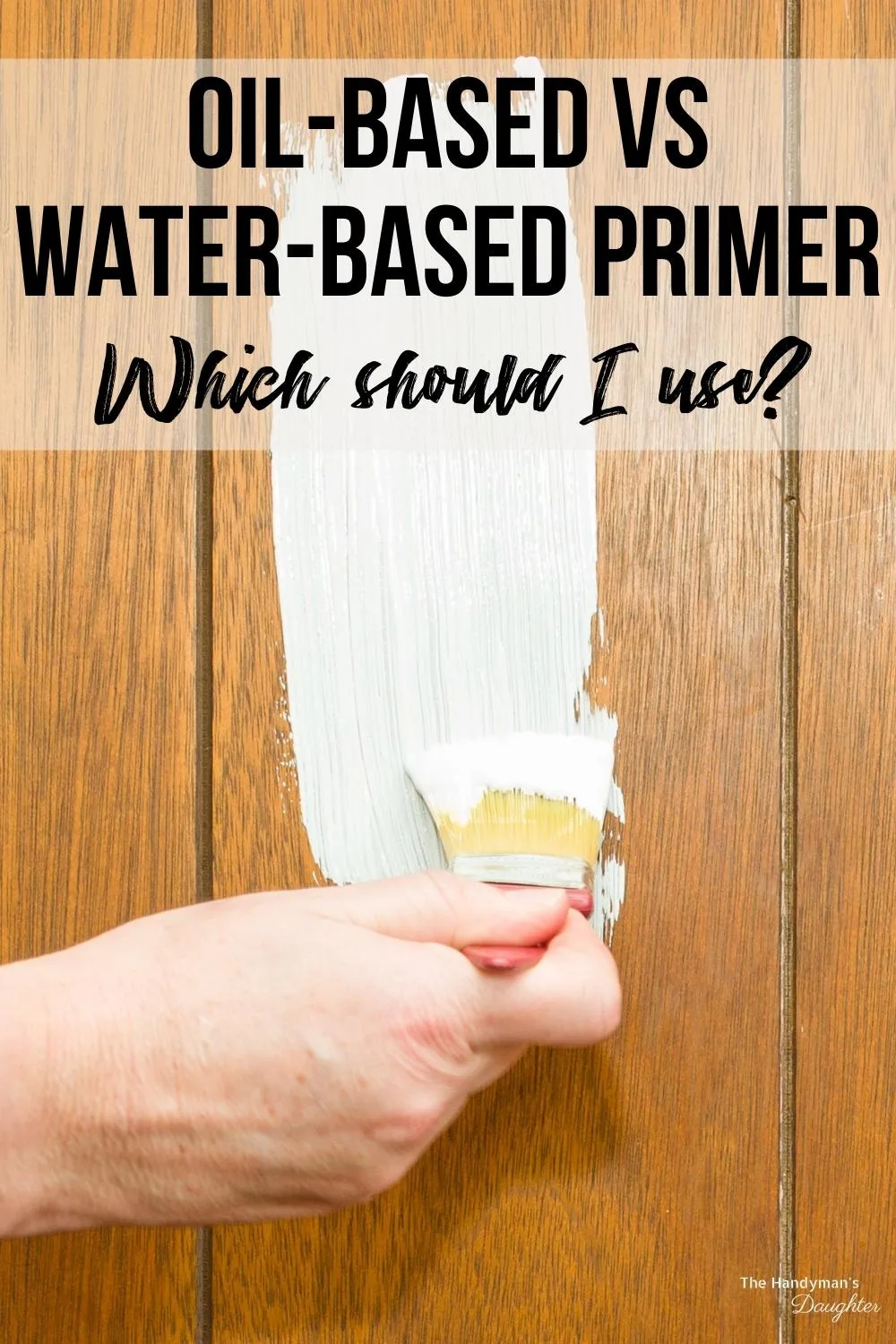 Which Is Best: Oil-Based Paint or Water-Based Paint? - Matt the Painter