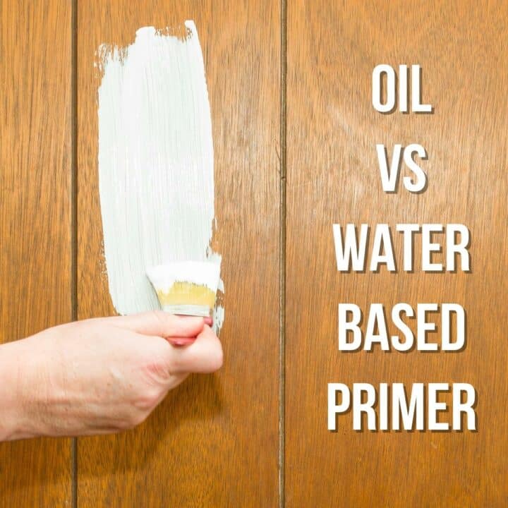 oil vs water based primer