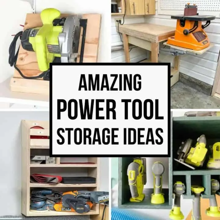 26 ideas to organize your workshop (which I need since my workshop is  TINY..)