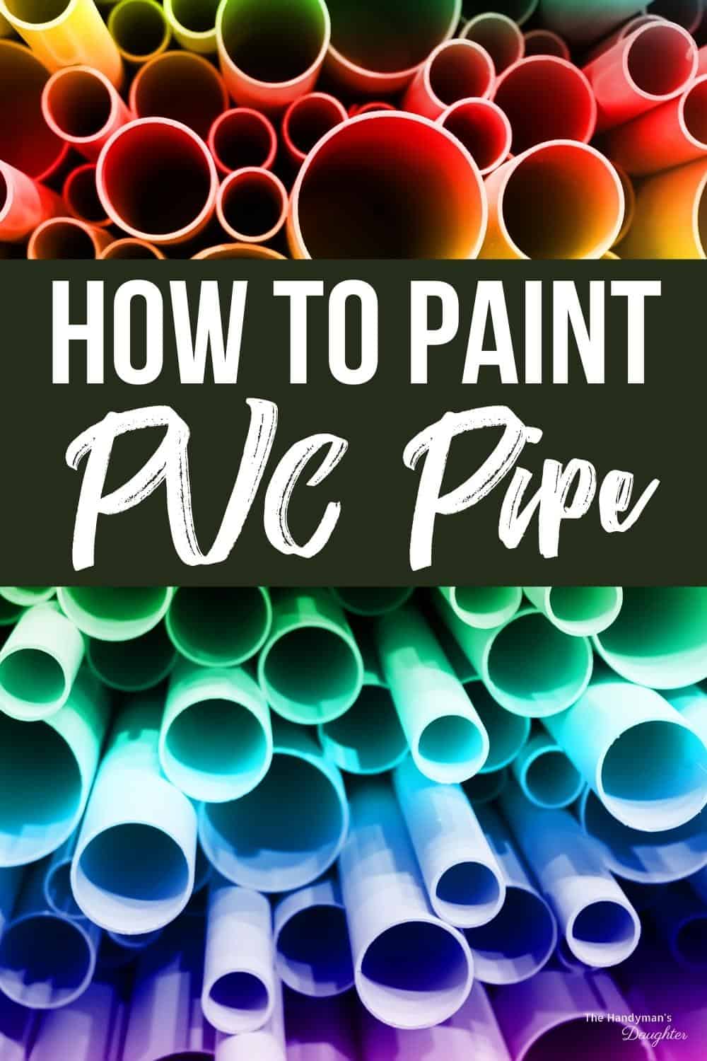 How to paint PVC pipe