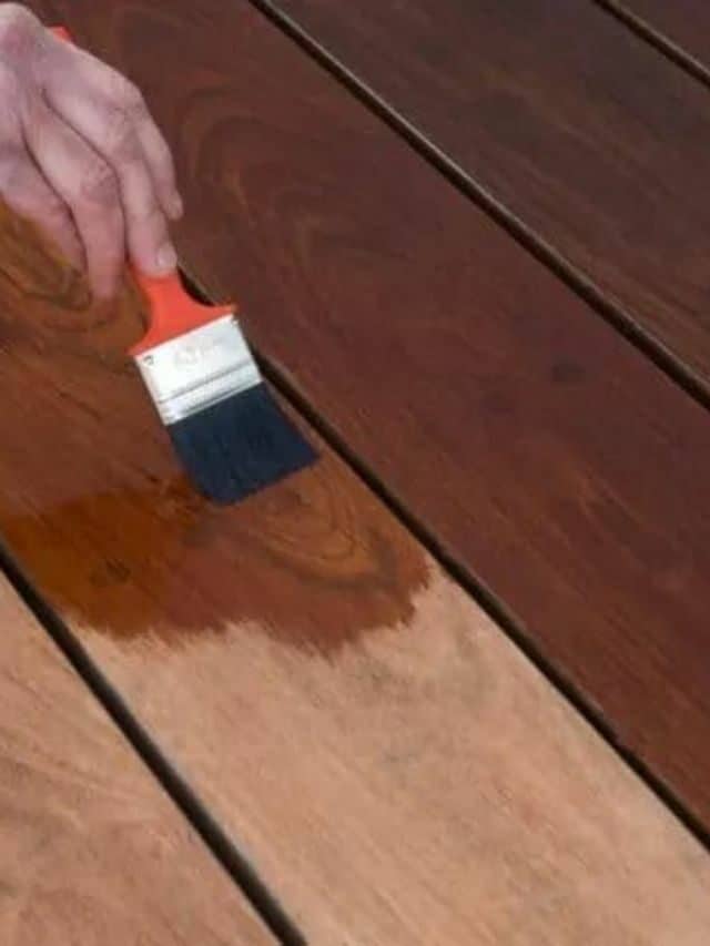 HOW TO STAIN YOUR DECK FAST