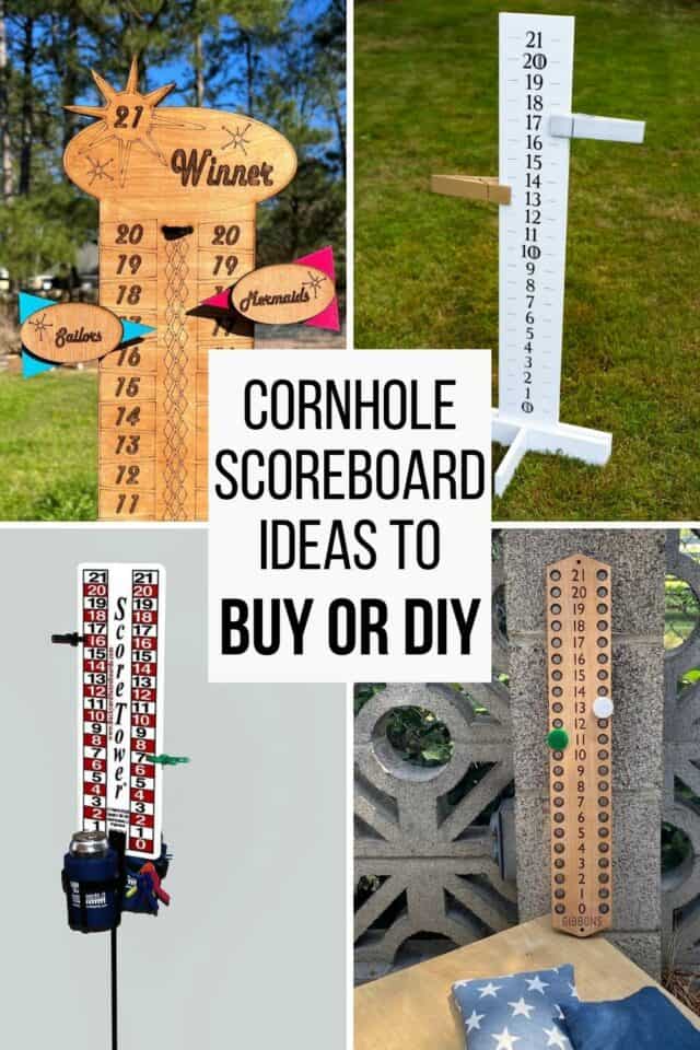 10 Cornhole Score Keeper Ideas to Buy or DIY The Handyman's Daughter