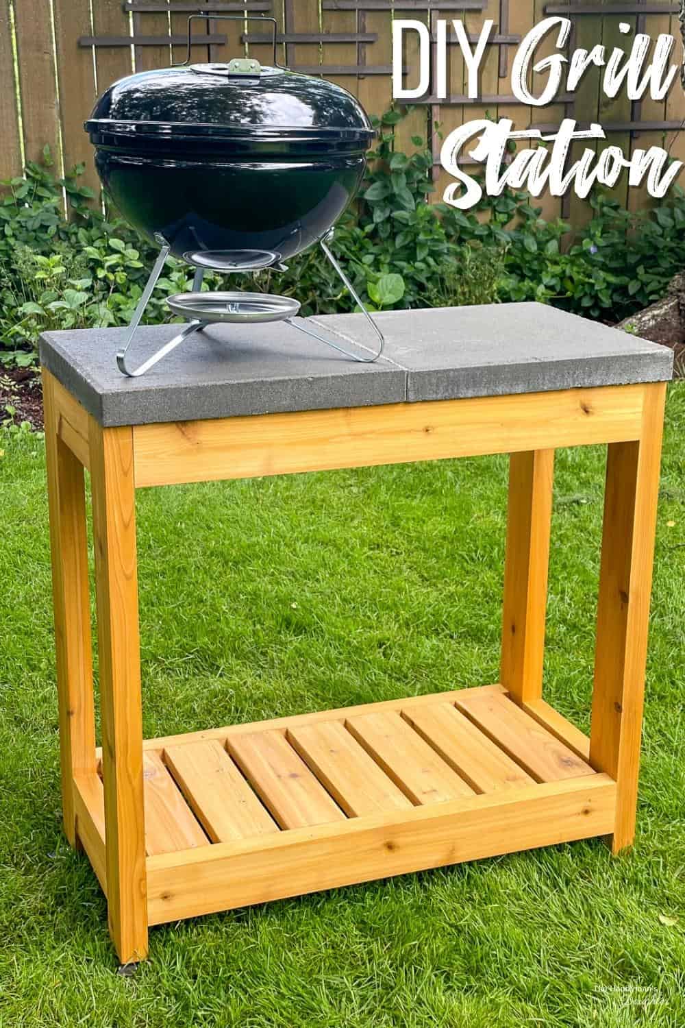 DIY Ooni Pizza Oven Stand or Grill Table - The Handyman's Daughter