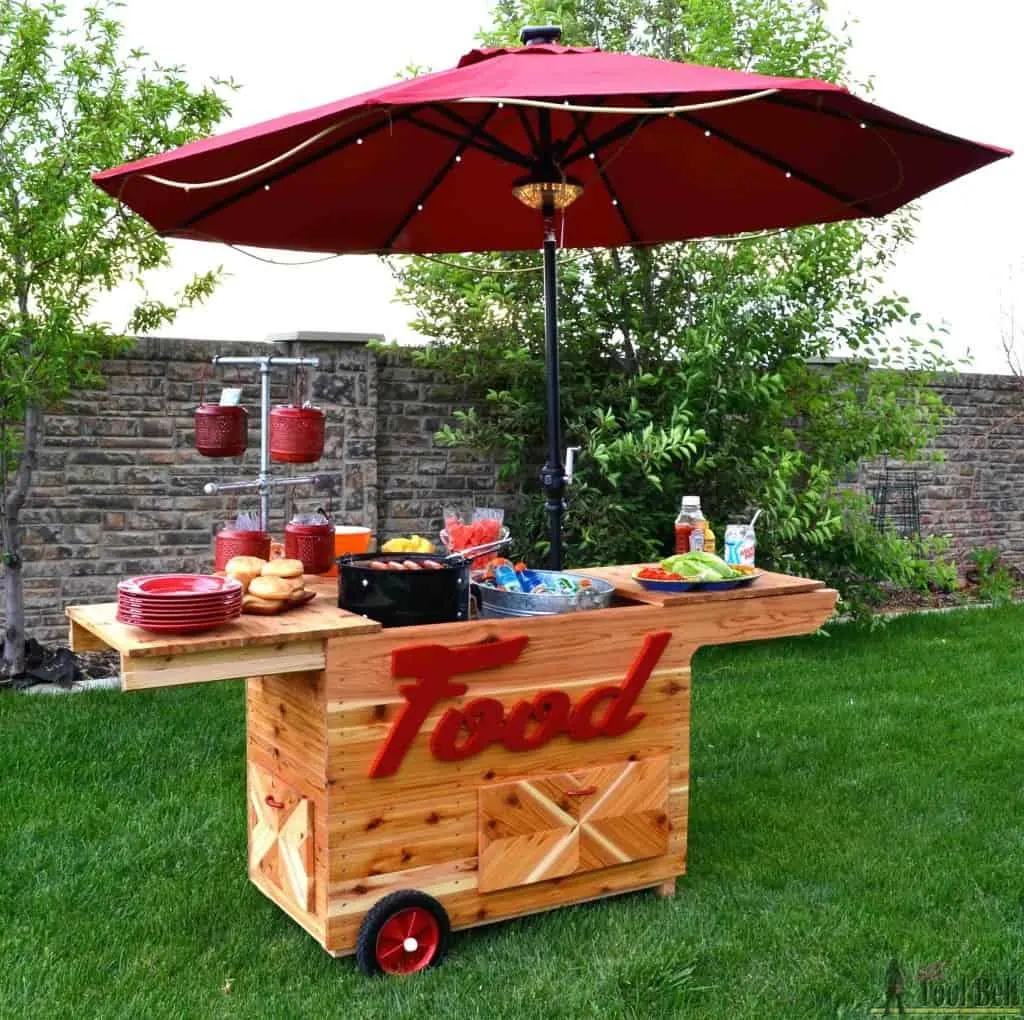 11 Easy DIY Outdoor Grill Station Ideas to Make this Weekend - The  Handyman's Daughter