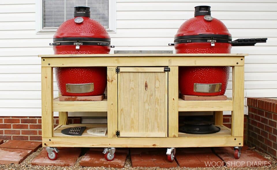 11 Easy DIY Outdoor Grill Station Ideas to Make this Weekend The
