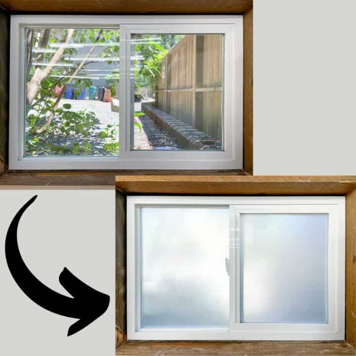 contact paper for windows before and after