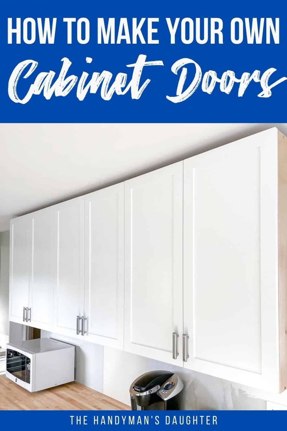 how to make Shaker cabinet doors