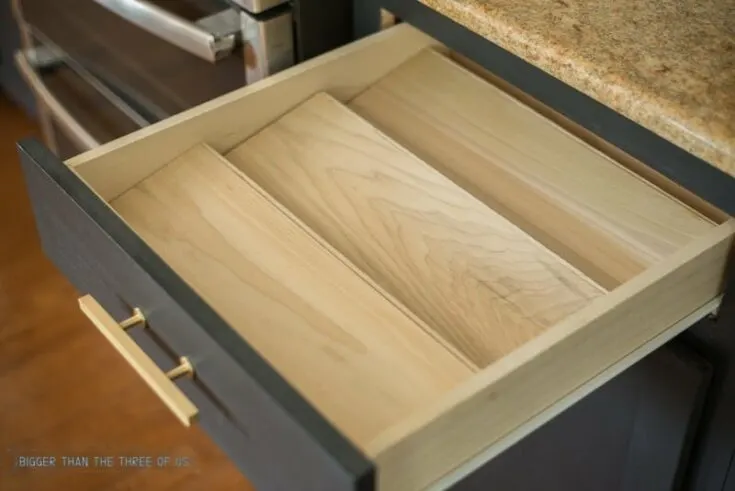 Quick and Easy DIY Spice Drawer Organizer