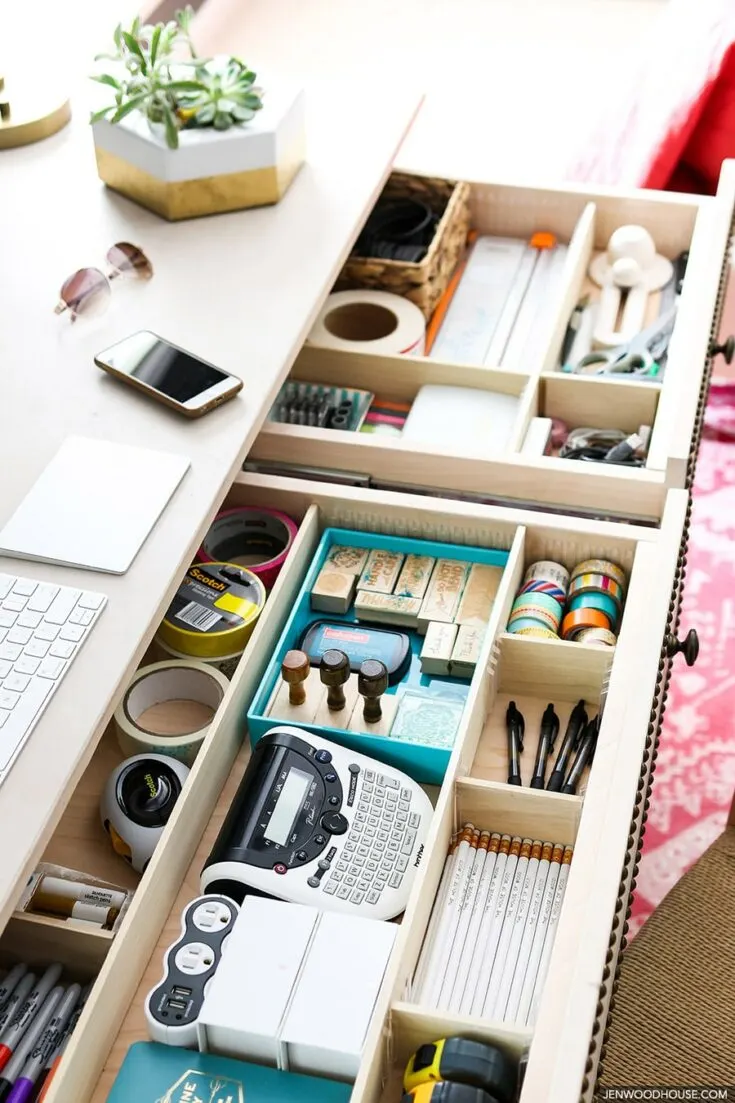 How to Make a Custom Drawer Organizer - A Butterfly House