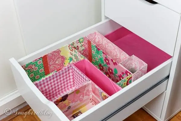 IHeart Organizing: DIY Paper Box Drawer Organizers and an Organized  Everything Drawer