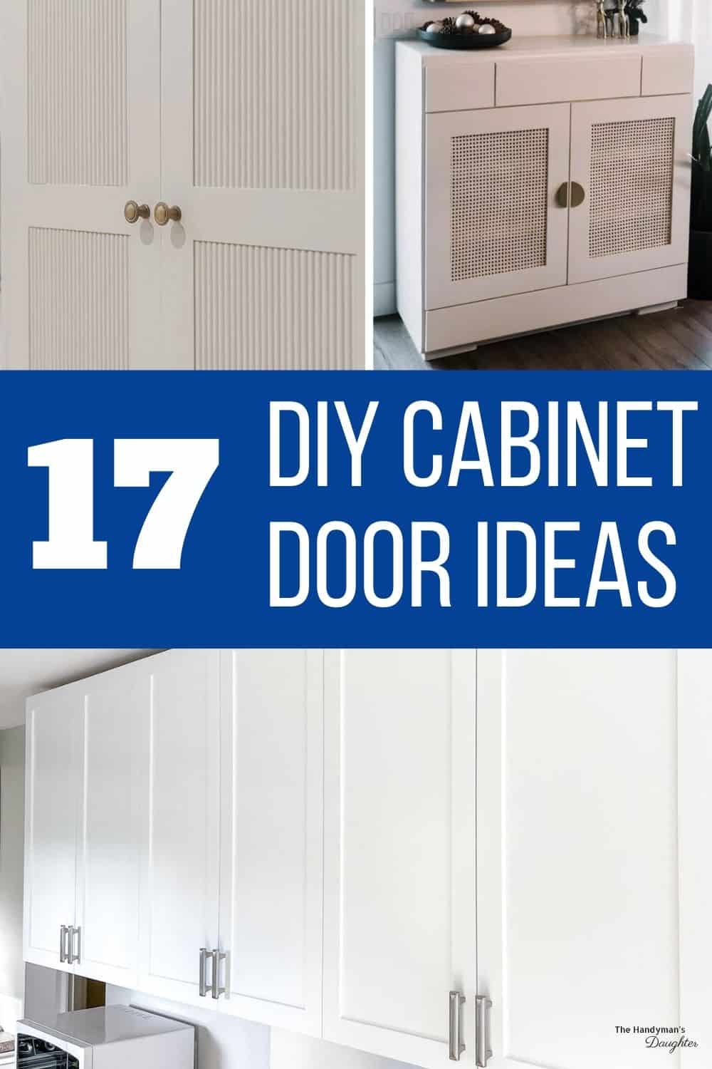 17 Easy DIY Cabinet Doors Ideas