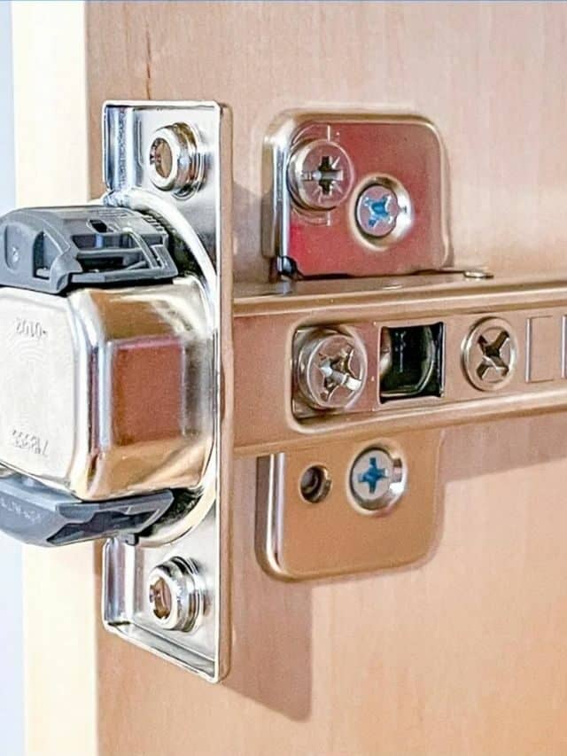 INSTALL YOUR OWN CABINET HINGES