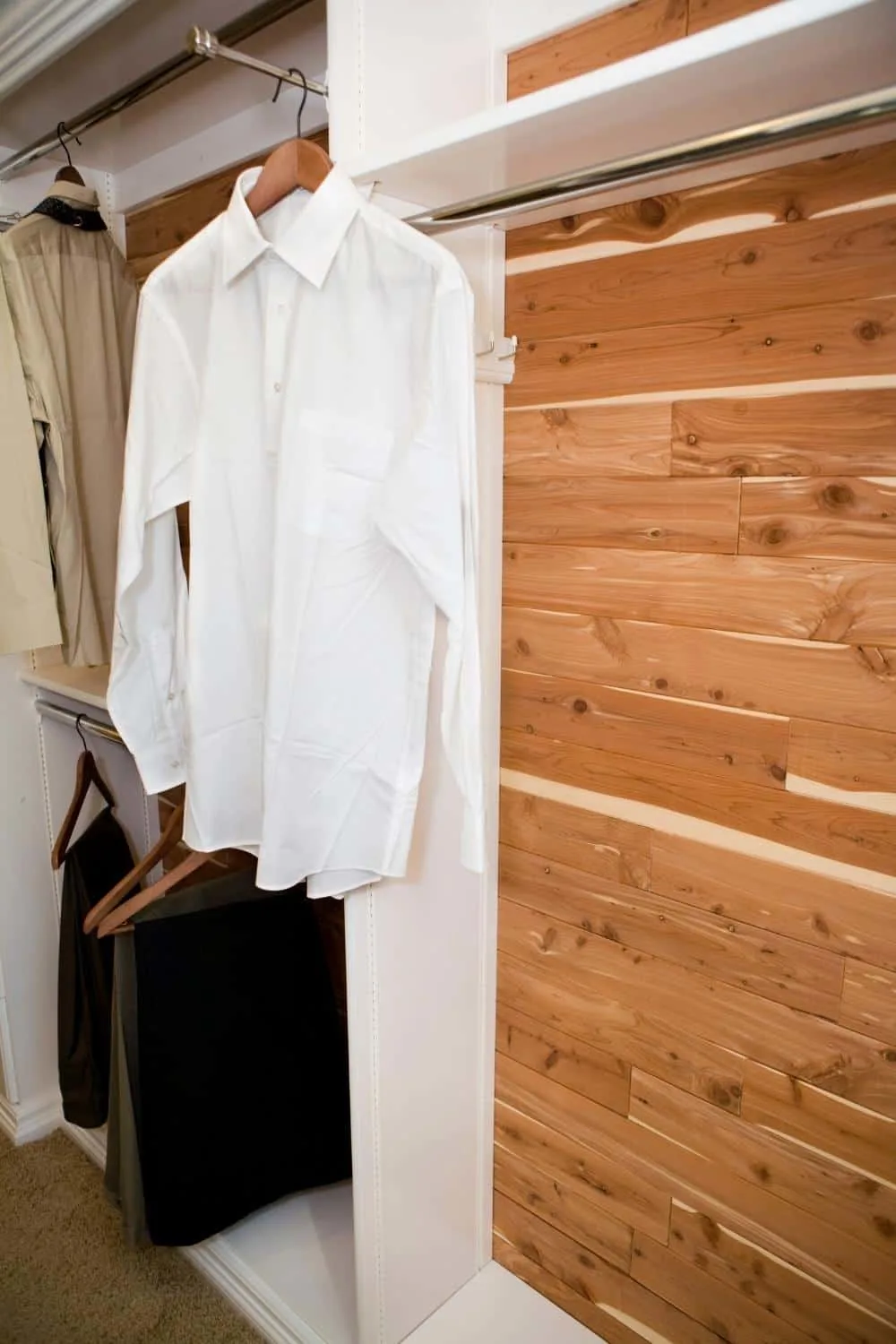 cedar lined closet