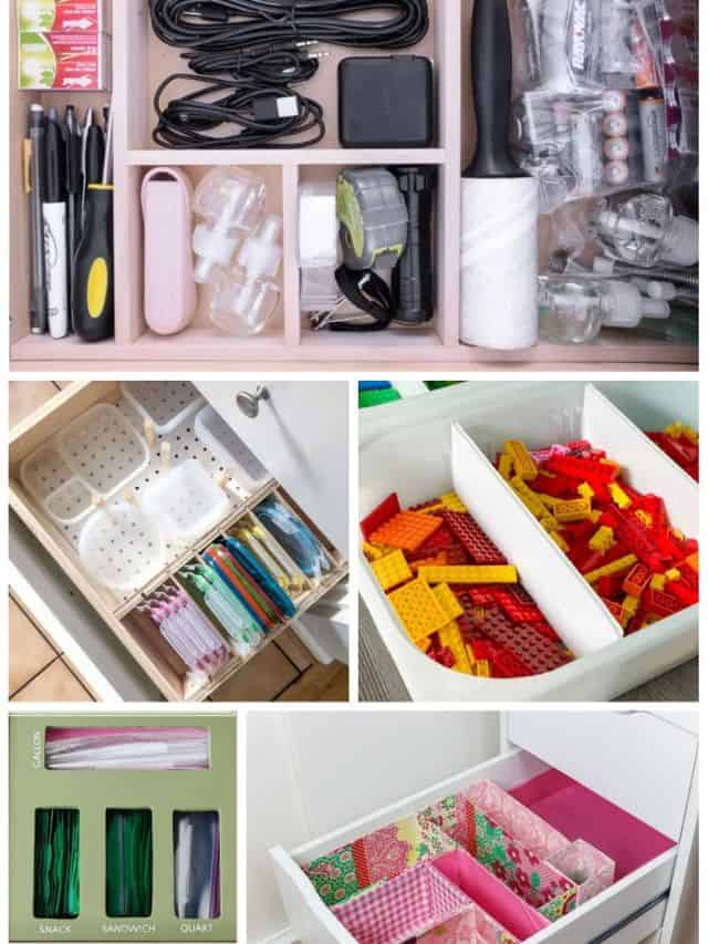 DIY Tupperware Drawer Organizer - The Handyman's Daughter