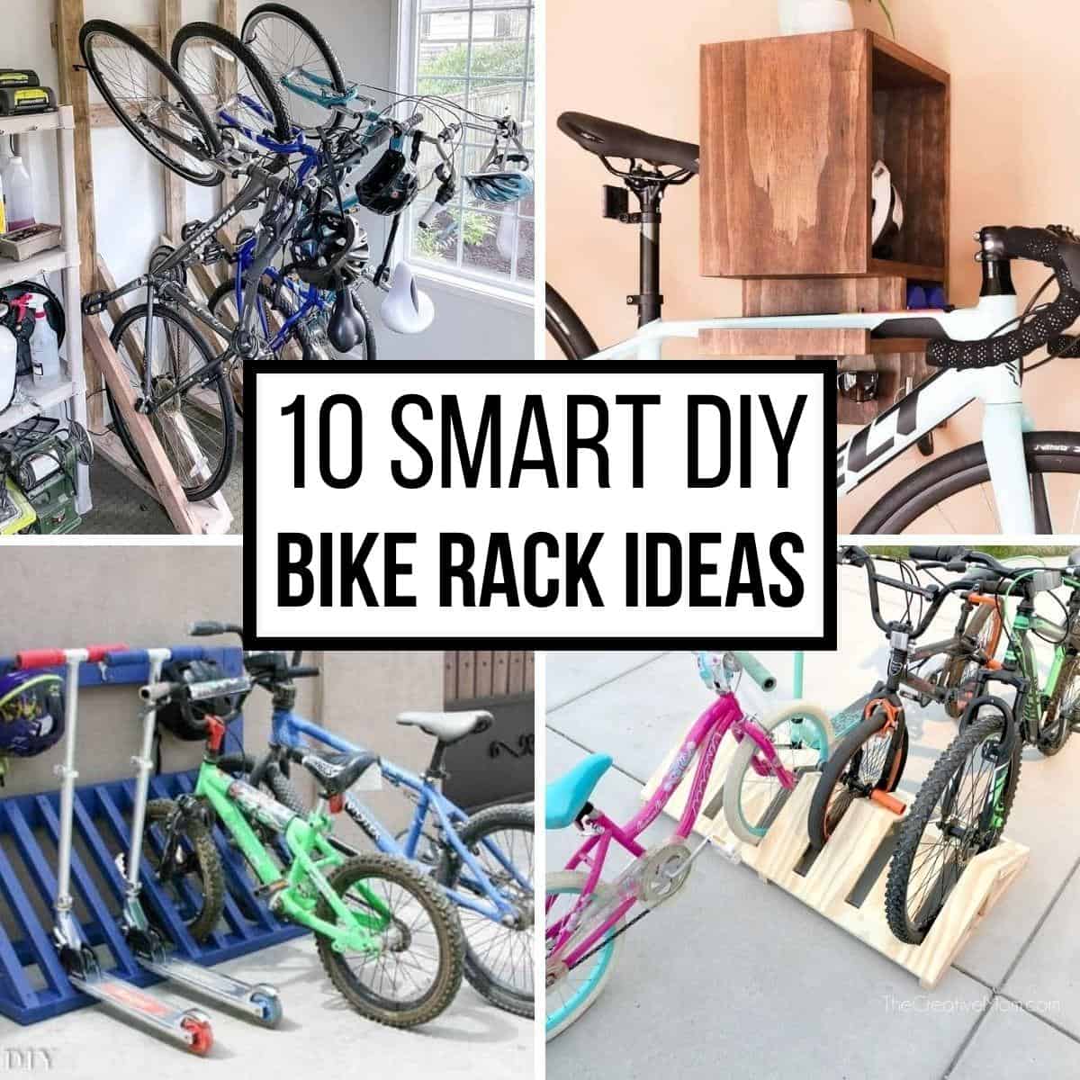 DIY Bike and Scooter Stand for your Garage