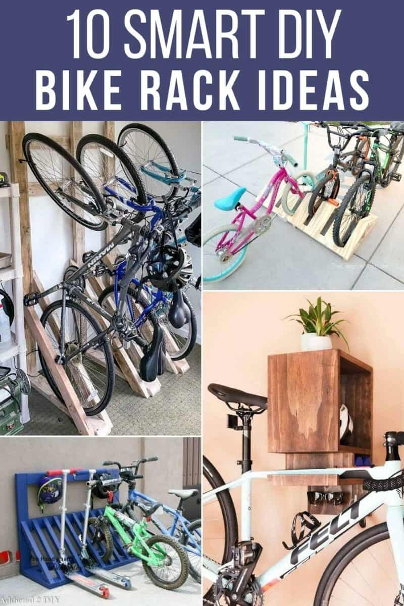 10 Smart DIY Bike Rack Ideas for your Garage The Handyman's Daughter