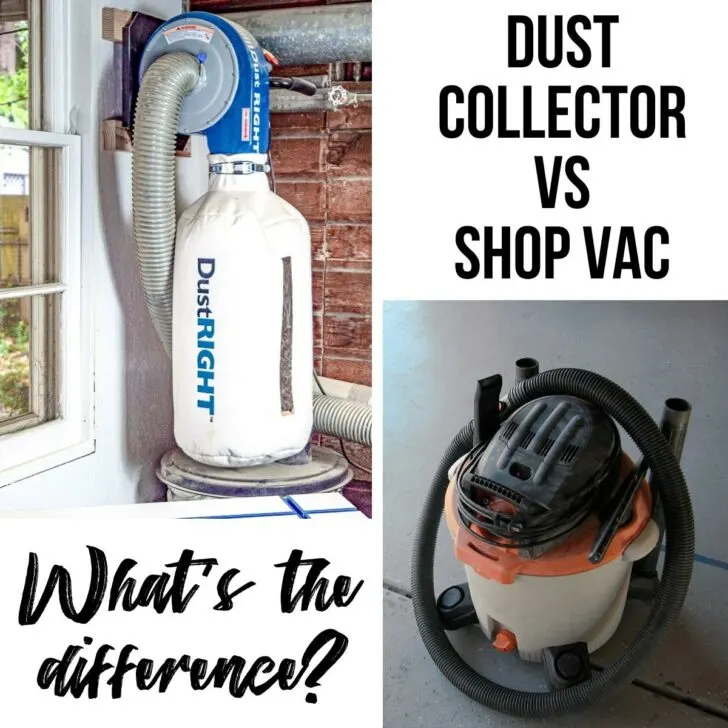 dust collector vs shop vac