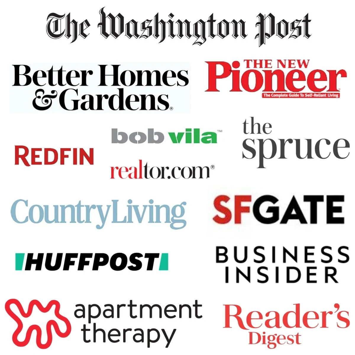 The Handyman's Daughter has been featured in The Washington Post, Better Homes and Gardens, The New Pioneer Magazine, Bob Vila, Redfin, Realtor.com, the Spruce, The San Francisco Gate, Country Living Magazine, Huffington Post, Business Insider, Apartment Therapy and Reader's Digest