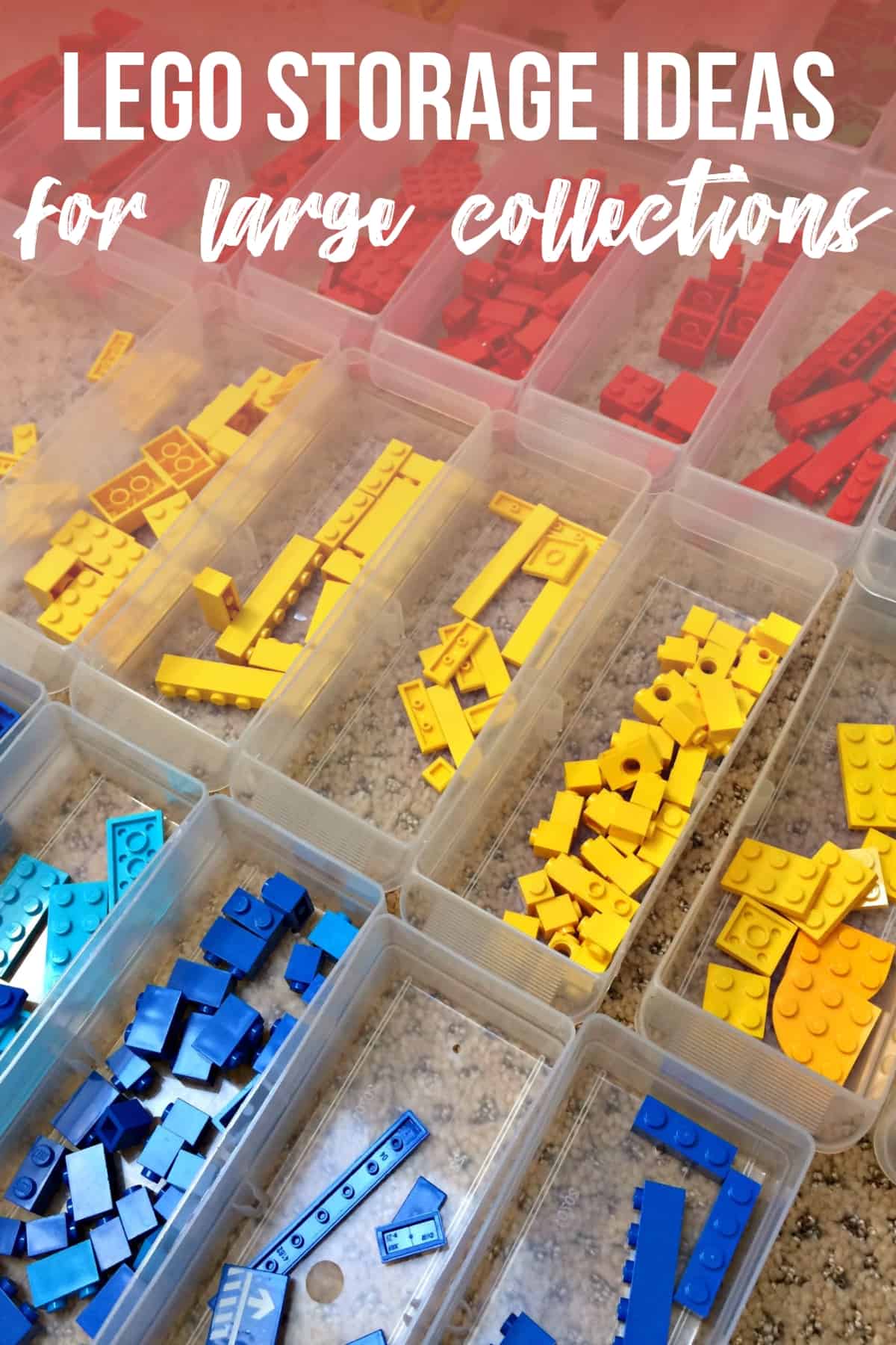 lego storage ideas for large collections