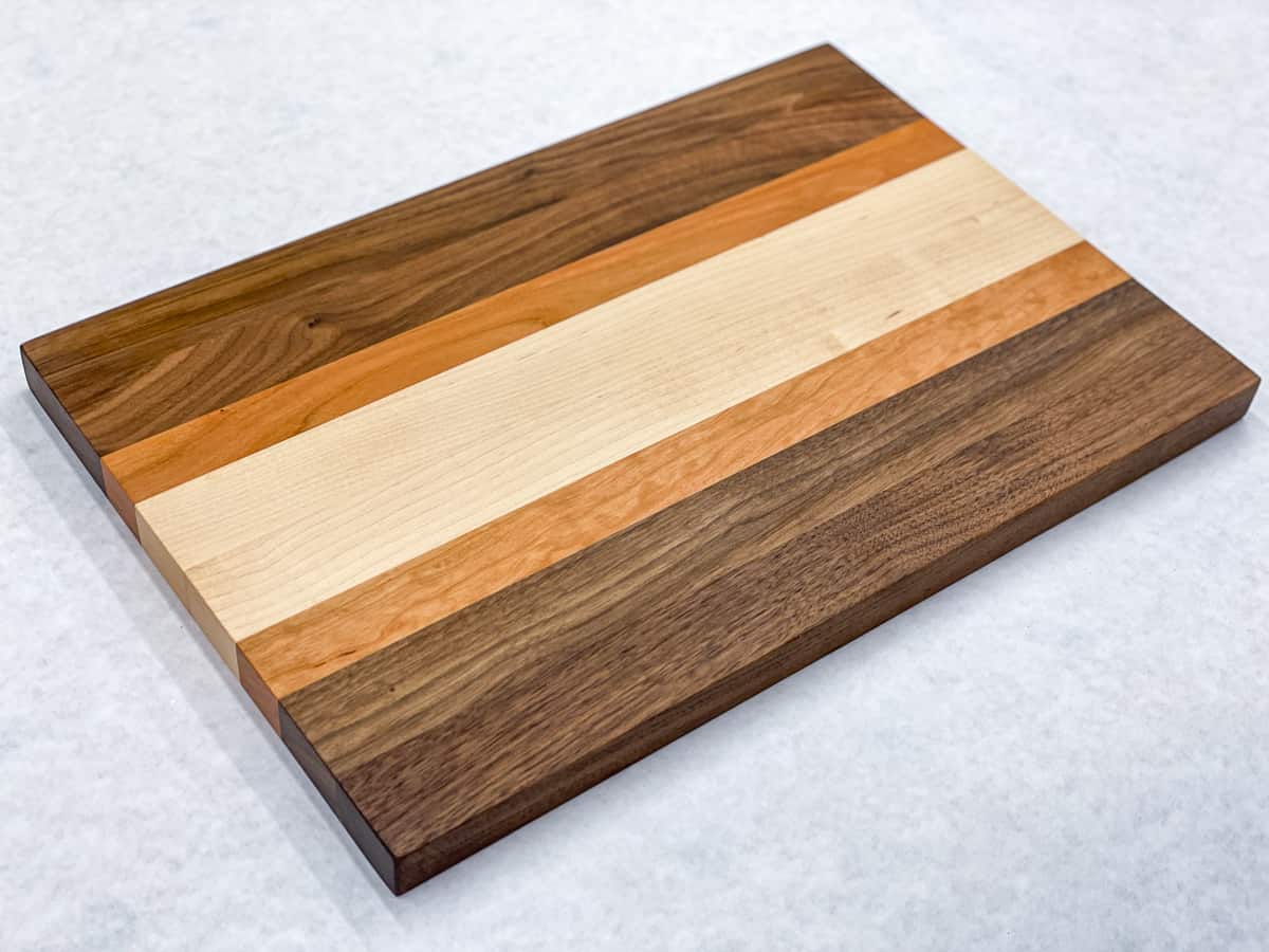 cutting board kit final result