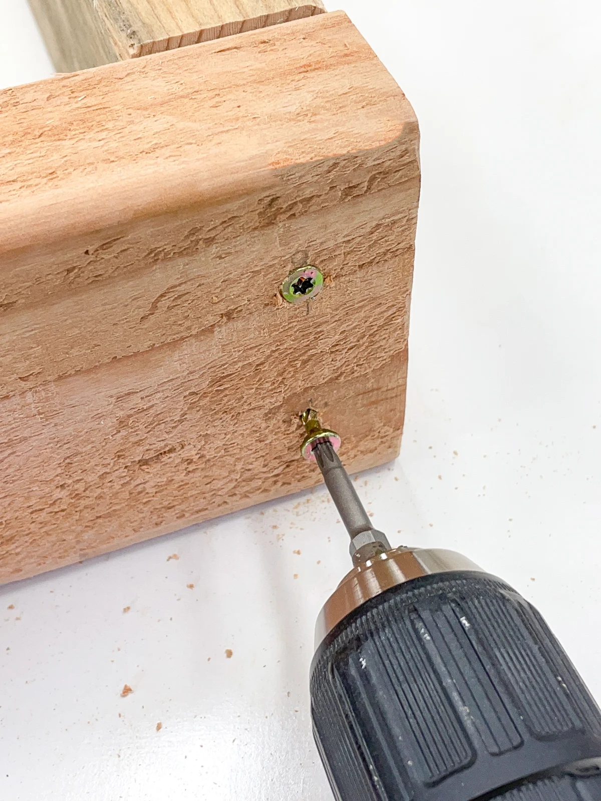 How to Drill Pilot Holes for Wood Screws - The Handyman's Daughter