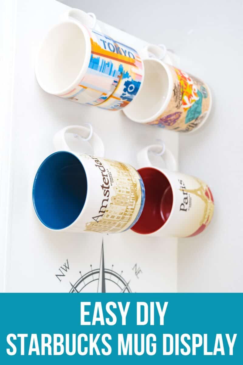 How to Display Starbucks Mugs The Handyman's Daughter