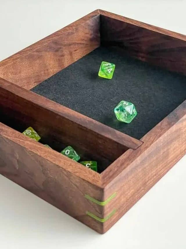DIY DICE TRAY FOR TABLETOP GAMES