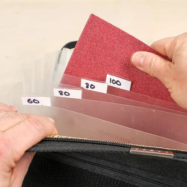 Anti-Curl Sandpaper Storage Is Impressive