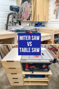 Miter Saw vs Table Saw - Which Should I Use? - The Handyman's Daughter