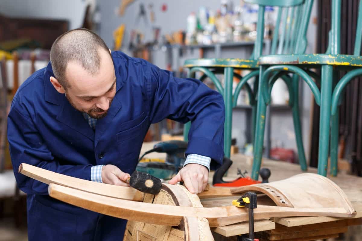 repairing antique furniture with hide glue