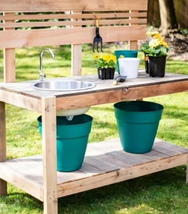 potting bench