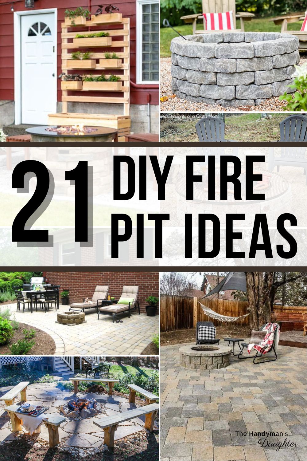 21 DIY fire pit ideas