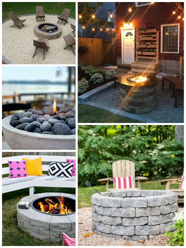 21 DIY FIRE PIT IDEAS