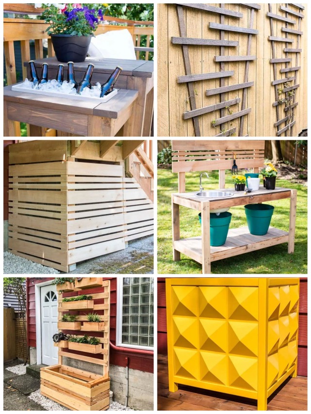 15 DIY OUTDOOR WEEKEND PROJECTS